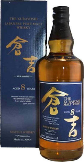 Kurayoshi Aged Blended Malt Ουίσκι 8 Ετών Ιαπωνίας 46% 700ml