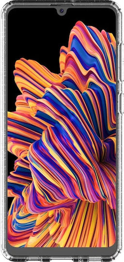 Araree Glitter Cover Umschlag Rückseite Silikon Transparent (Galaxy A31)