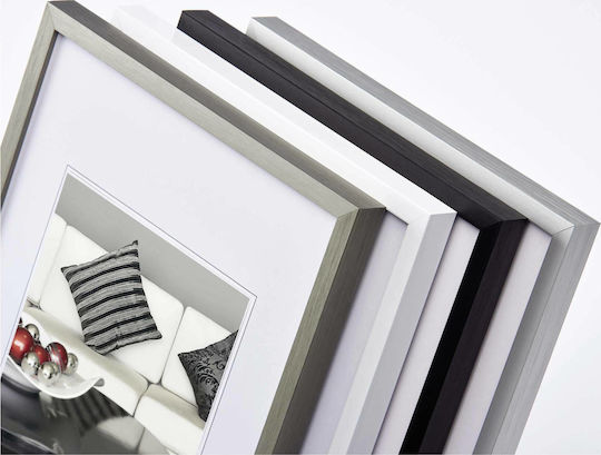 Walther Wall-mounted Picture Frame Metallic with Silver Frame
