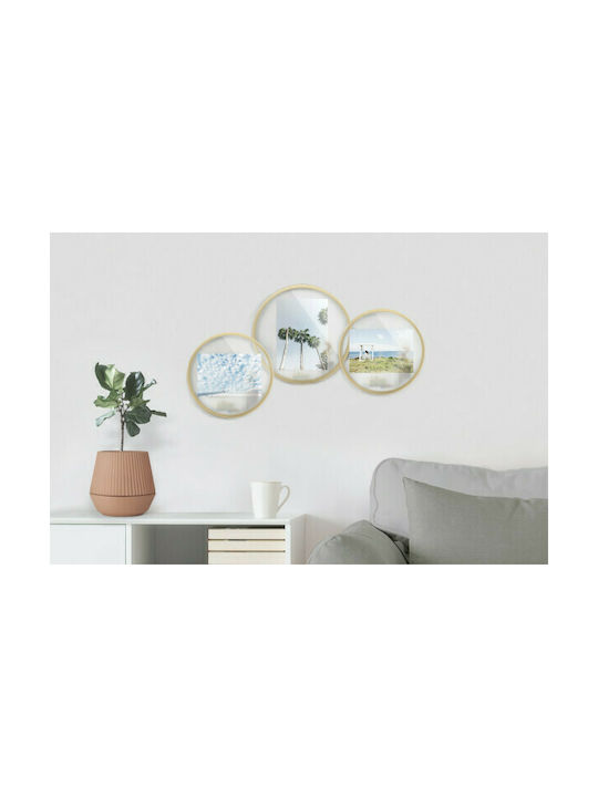 Umbra Infinity Metal Photo Frame with Gold Frame Brass
