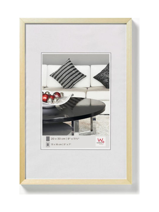 Walther Photo Frame Metallic 30x40cm with Gold Frame