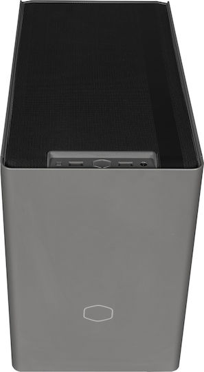 CoolerMaster Masterbox NR200P MAX Gaming Mini-Turm Computergehäuse mit Seitenfenster Schwarz