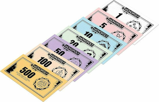 Joc de Societate Monopoly Supernatural pentru 2-6 Jucători 16+ Ani (EN) Winning Moves