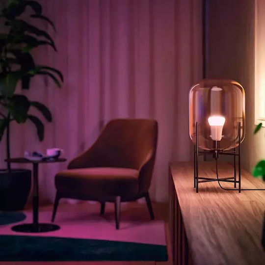 Philips Smart LED Bulb 9W for Socket E27 and Shape A60 RGBW 1100lm Dimmable