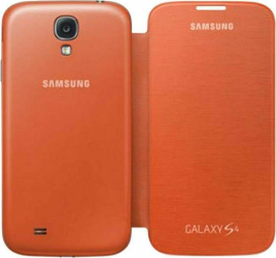 Samsung Book Δερματίνης Πορτοκαλί (Galaxy S4)