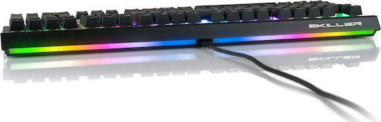 Sharkoon Skiller SGK60 Gaming Mechanical Keyboard with Kailh Box Red switches and RGB lighting (English US)
