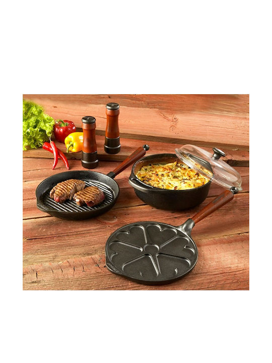 Skeppshult Grill aus Gusseisen 25cm