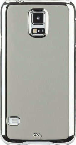 Case-Mate Back Cover Πλαστικό Ασημί (Galaxy S5)