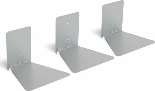 Rafturi Conceal Large Set De 3 Gri 3 Bucăți 14x17.8x16.5 Cm