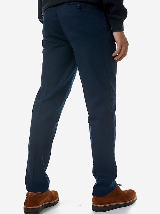 Sogo Men's Trousers Chino in Regular Fit Marine