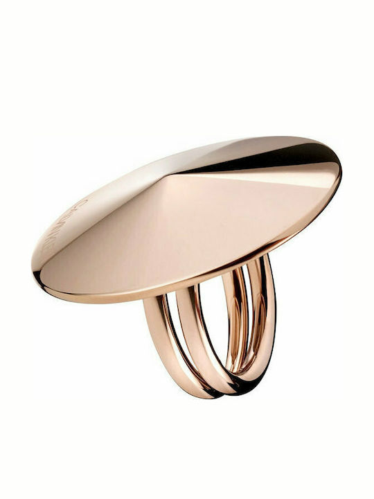 Calvin Klein Damen Ring aus Stahl Vergoldet