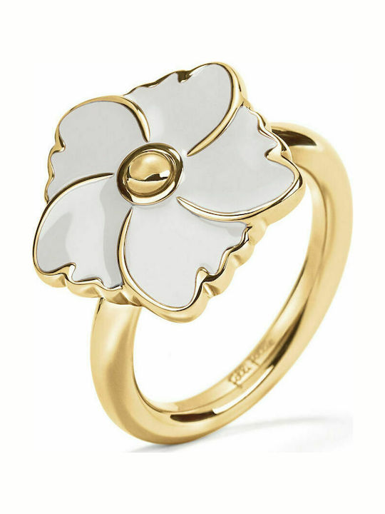 Folli Follie Women's Gold Plated Steel Ring