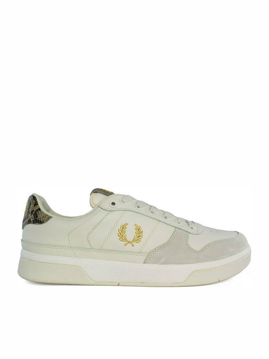 Fred Perry Embossed Sneakers White