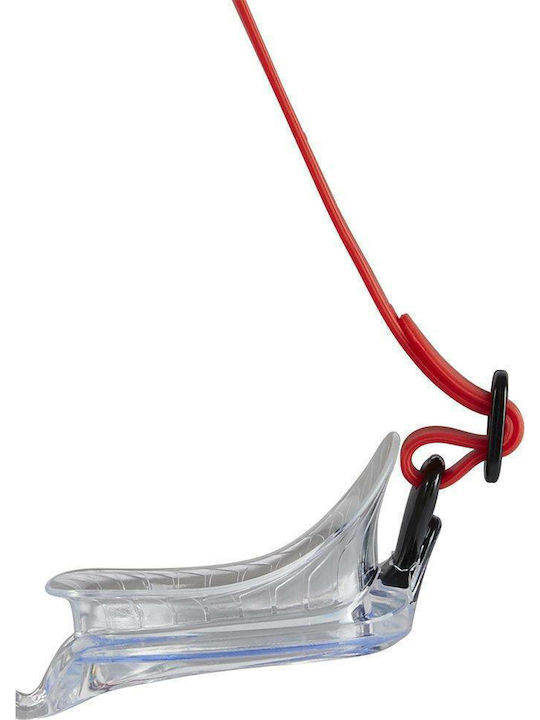 Speedo Futura Classic 10900-B991J Swimming Goggles Kids with Anti-fog Lenses Transparent/Red Transparent