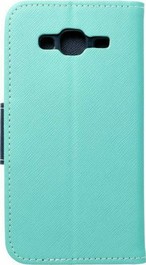 Brieftasche Synthetisches Leder Türkis (Galaxy J3 2016)