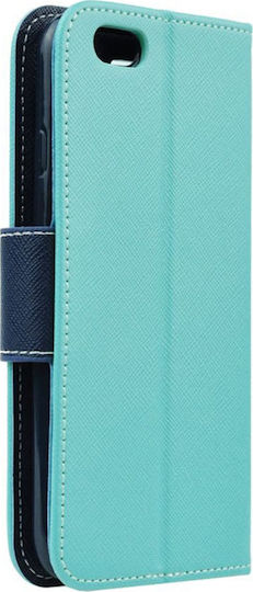 Brieftasche Synthetisches Leder Türkis (Galaxy J3 2016)
