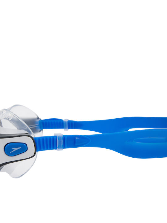 Speedo Biofuse Rift 11775-C750 Swimming Goggles Kids with Anti-fog Lenses Blue Blue