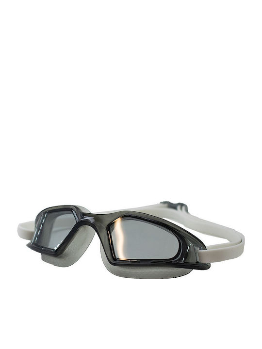 Speedo Hydropulse Swimming Goggles Adults with Anti-fog Lenses Gray