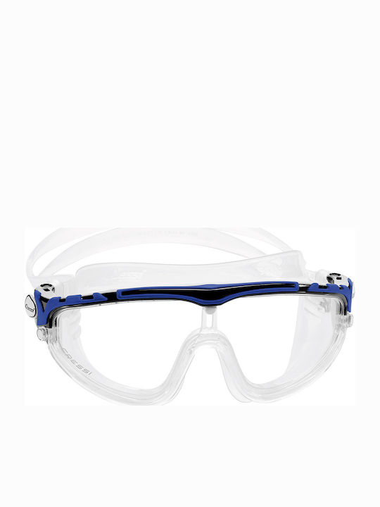CressiSub Skylight Swimming Goggles Adults with Anti-fog Lenses Blue