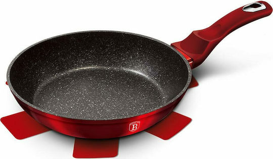 Berlinger Haus Metallic Line 30cm Aluminium mit Steinbeschichtung Burgundy Collection