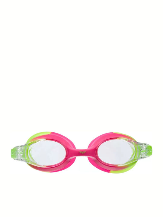 Arena Junior X-lite Swimming Goggles Kids with Anti-fog Lenses Pink