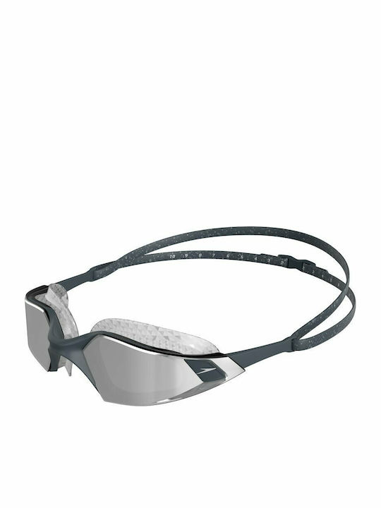 Speedo Aquapulse Pro Swimming Goggles Adults with Anti-fog Lenses Gray