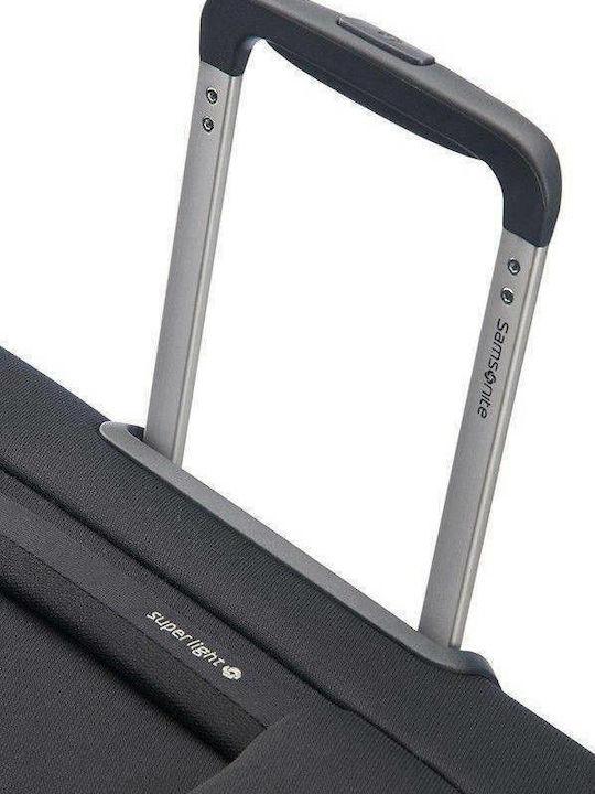 Samsonite Base Boost Spinner Μεγάλη Βαλίτσα Ταξιδίου Υφασμάτινη Μαύρη με 4 Ρόδες Ύψους 78εκ.