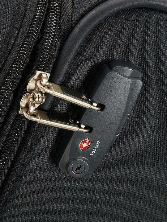 Samsonite Base Boost Spinner Μεγάλη Βαλίτσα Ταξιδίου Υφασμάτινη Μαύρη με 4 Ρόδες Ύψους 78εκ.