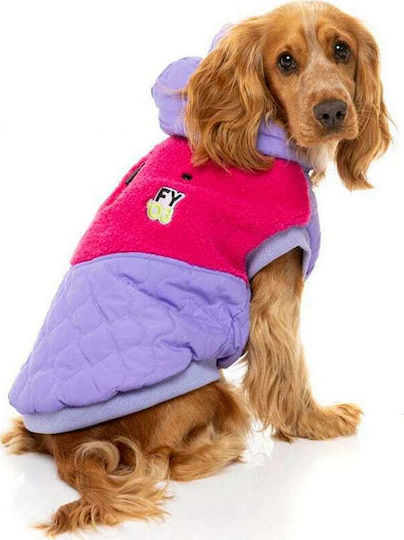 Fuzzyard Oregan Dog Coat with Hood with 26cm Back Length