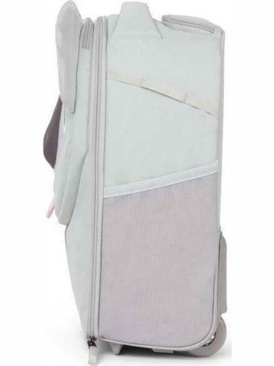 Affenzahn Koala Kids Cabin Fabric Suitcase Gray with 2 Wheels Height 40.6cm