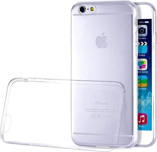 Silicone Back Cover 0.3mm Transparent for iPhone 6/6s Plus