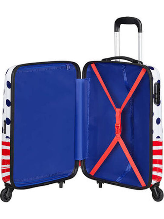 American Tourister Legends Spinner 55/20 Mickey Mouse Valiză De Călătorie Pentru Copii De Cabină Dură Multicoloră Cu 4 Roți Înălțime 55 Cm