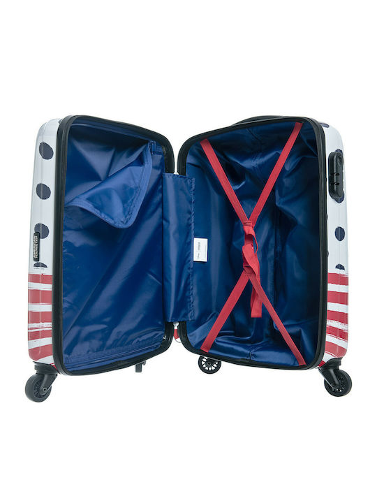 American Tourister Legends Spinner 55/20 Mickey Mouse Valiză De Călătorie Pentru Copii De Cabină Dură Multicoloră Cu 4 Roți Înălțime 55 Cm