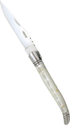 Martinez Albainox Laguiole Pocket Knife White with Blade made of Stainless Steel