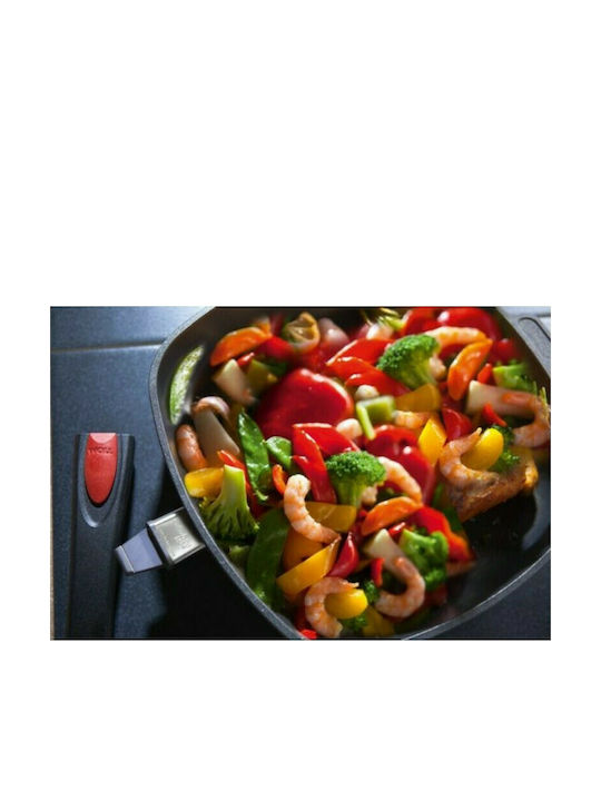 Woll Titanium Nowo Grill made of Cast Aluminum with Non-Stick Coating 28cm
