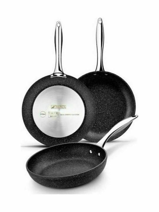 Monix Mineral Pan made of Aluminum with Non-Stick Coating 24cm