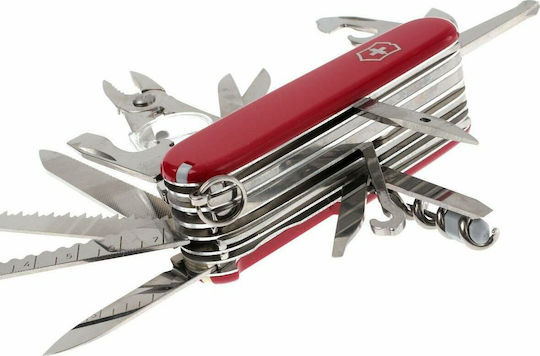 Victorinox SwissChamp Швейцарско армейско ножче с 33 инструмента Червен