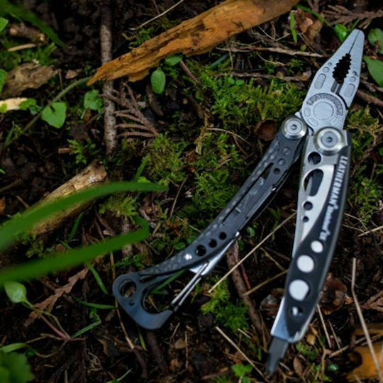 Leatherman Skeletool CX Многофункционален инструмент Survival Черен в Калъф