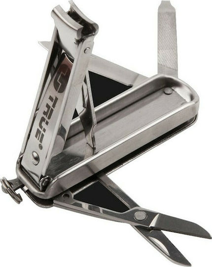 True Utility Nailclip Swiss Army Knife Gray with Sheath