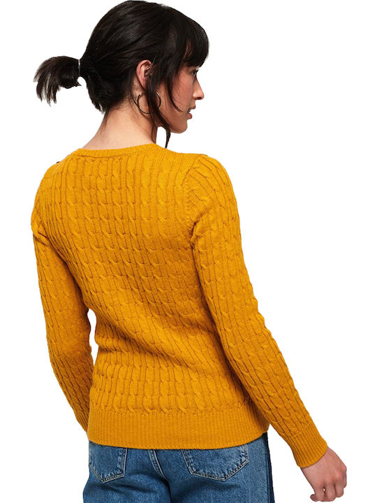 Superdry Women's Long Sleeve Sweater Yellow
