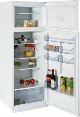 Robin Ψυγείο Δίπορτο 213lt Υ144xΠ54xΒ60εκ. Inox RT-260