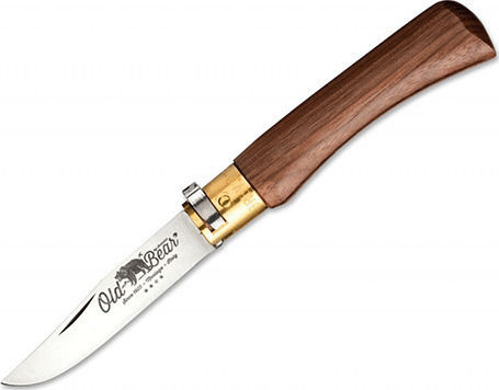 Antonini Old Bear 9307/17 LN Σουγιάς με Μηχανισμό Κλειδώματος Καφέ