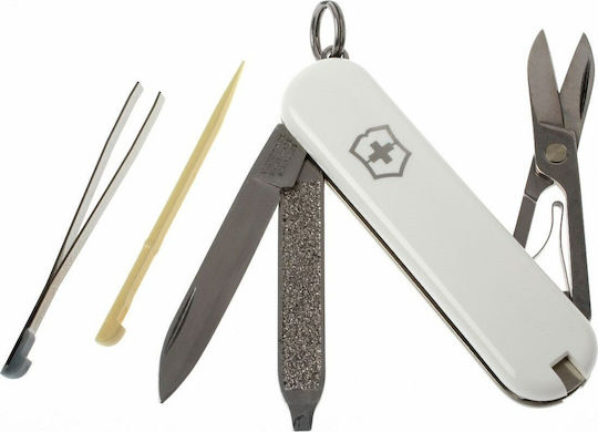 Victorinox Classic SD Ελβετικός Σουγιάς Λευκός