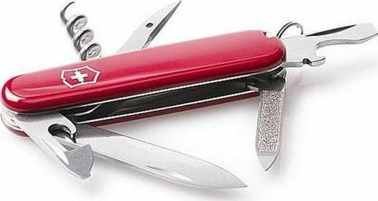 Victorinox Sportsman Schweizer Armee-Messer 10 Werkzeuge Rote Farbe