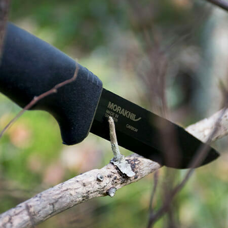 Morakniv Bushcraft Survival Μαχαίρι Επιβίωσης Black σε Θήκη