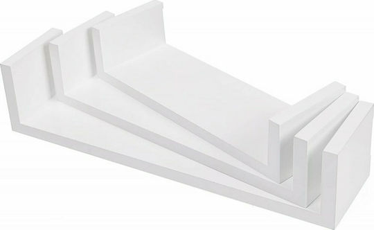 Стенни Рафтове High Gloss (3 Брой) 40x9x10см