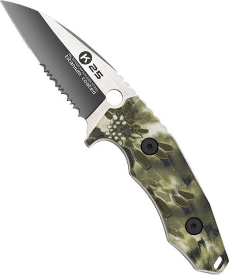 K25 Phyton Knife Phyton Green with Sheath