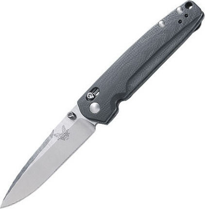 Benchmade Valet Pocket Knife Gray in Sheath