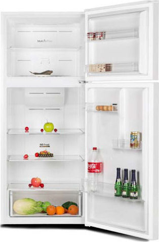 Robin Kühlschrank mit Doppeltür 410Es Total NoFrost H168.5xB70xT70cm. Weiß RT-460