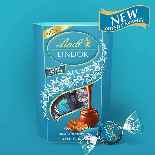 Lindt Lindor Chocolate Treats Milk Salted Caramel 200gr